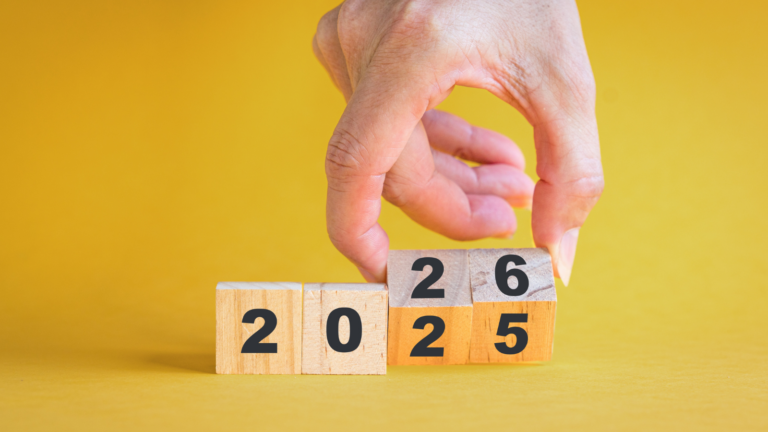 A set of blocks spelling out 